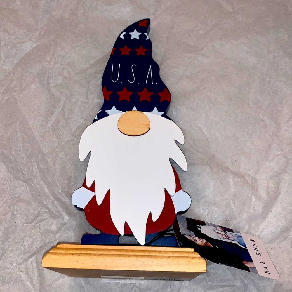 Rae Dunn, 4th of July, gnome